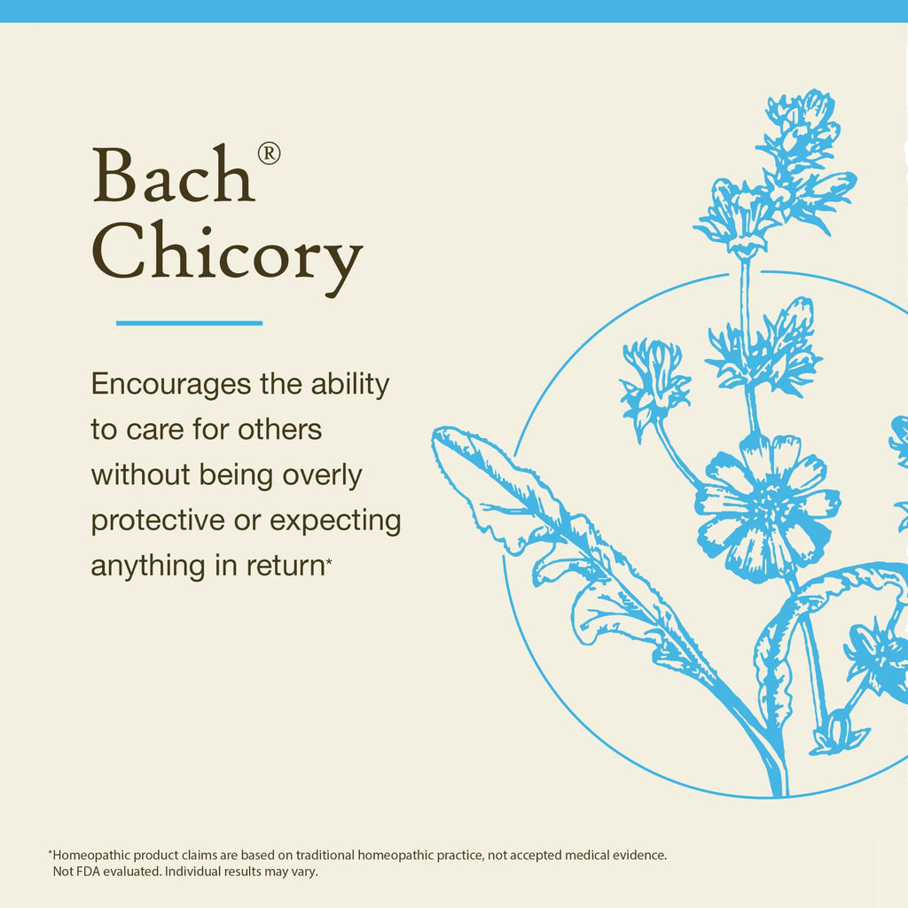 Bach Original Flower Remedies Chicory – Love Unconditionally | 20mL Dropper
