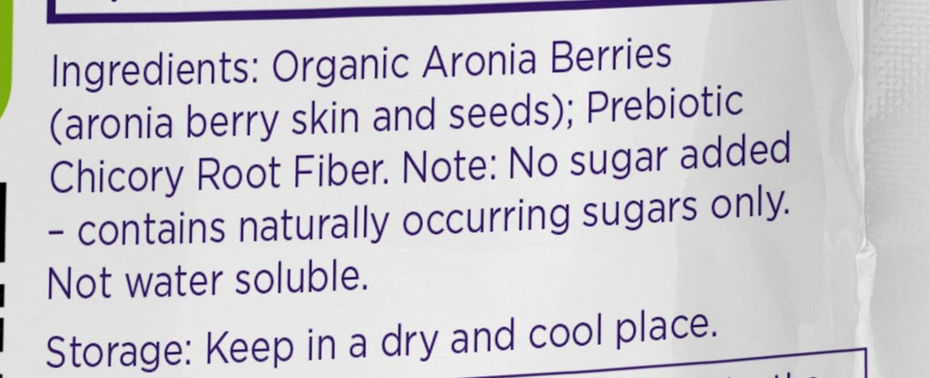 GUT BAR Aronia Powder | Aronia Berry Powder | 52 Servings | Digestive Support & Gut Health