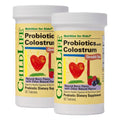 CHILDLIFE ESSENTIALS ChildBiotics with Colostrum – Probiotics for Kids, Berry Chewables, 92 Tablets (Pack of 2)