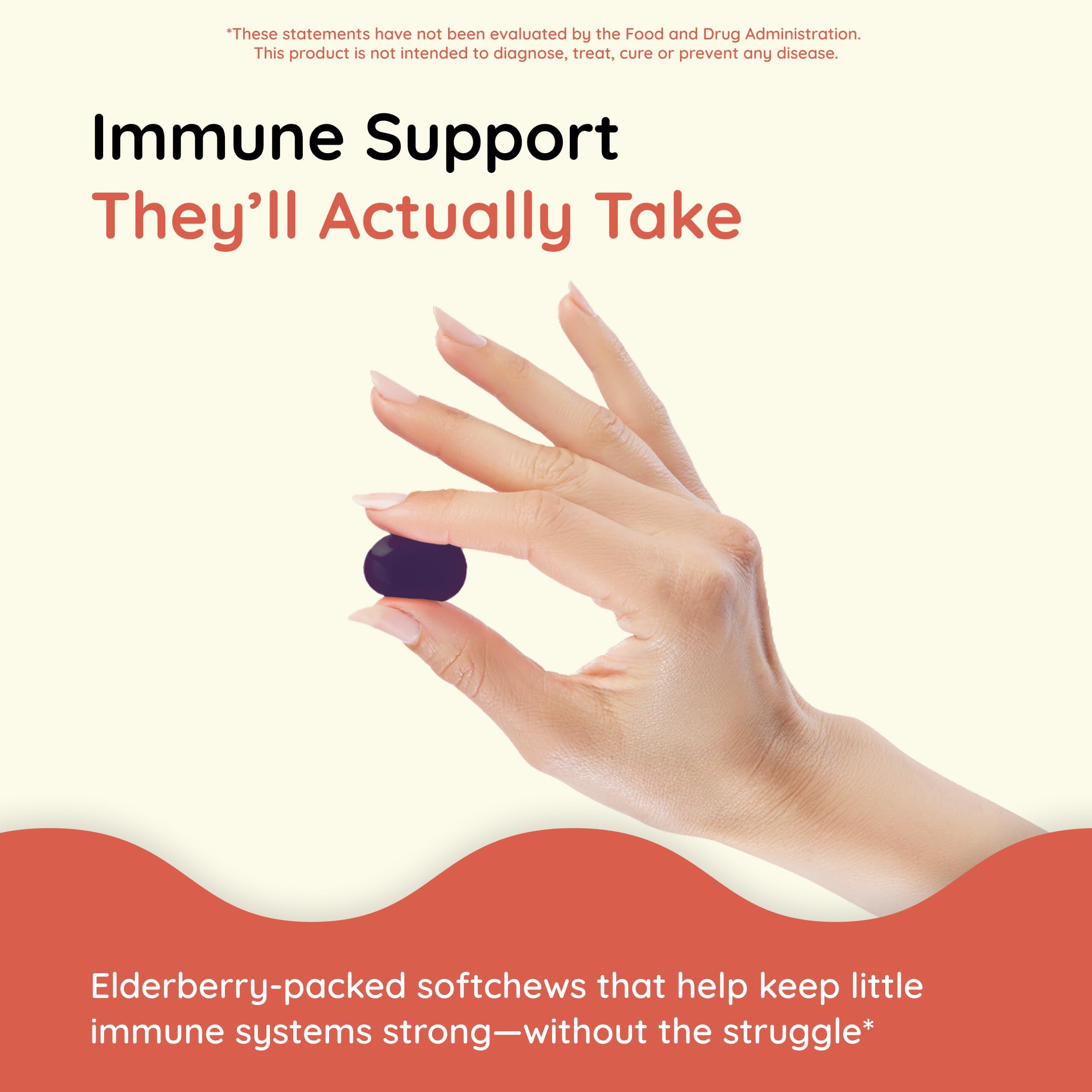 CHILDLIFE ESSENTIALS Elderberry Gummies for Kids – Immune Support with Vitamin C & D3 (Berry)