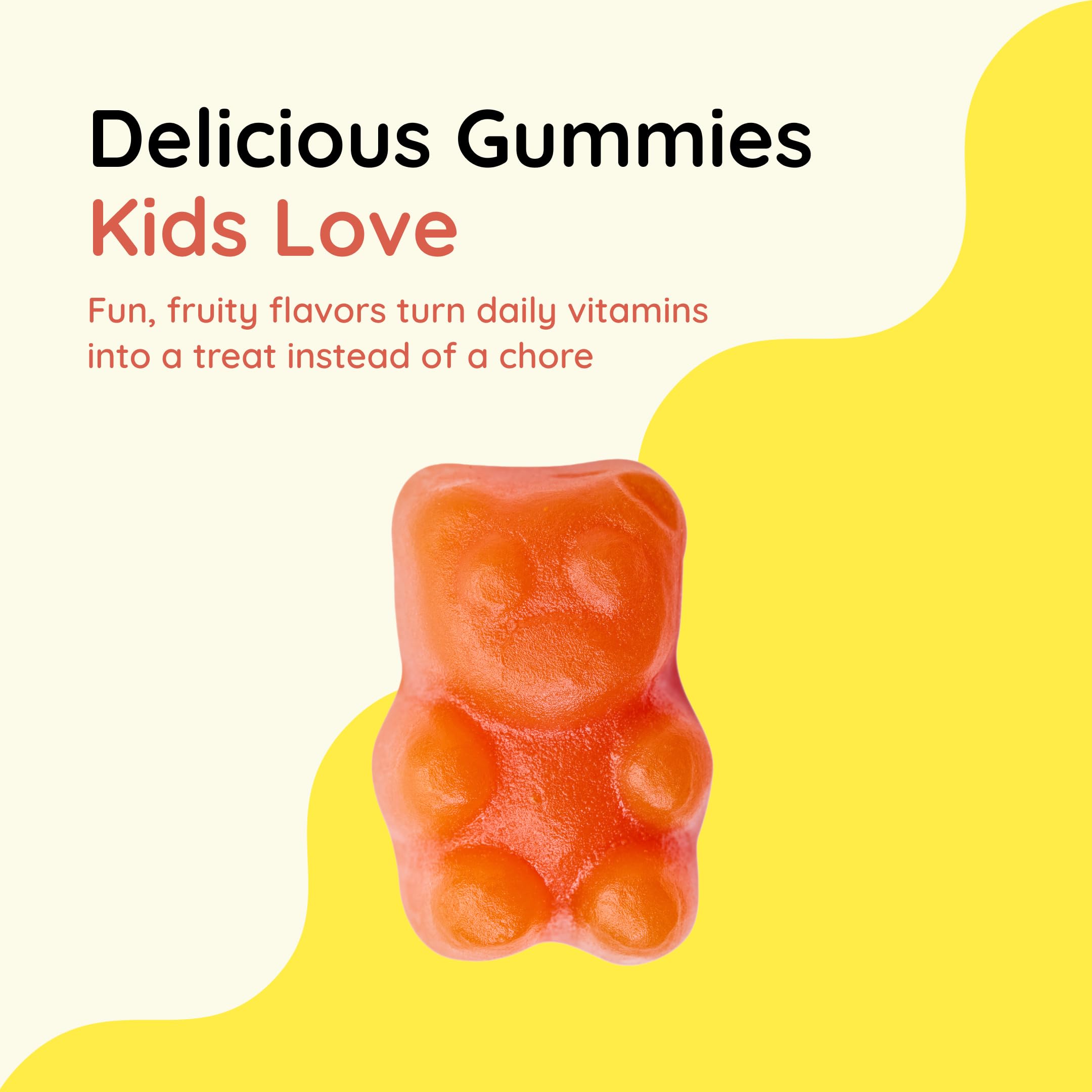CHILDLIFE ESSENTIALS Multivitamin Gummies for Kids – Sugar Free, DHA & Lutein | 90 Count