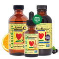 CHILDLIFE ESSENTIALS Immune Support 3-Pack - Vitamin C, First Defense & Echinacea for Kids