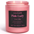 CHILLFLAME 14.1 oz Scented Candle – Rose, Cherry Blossom & Peach | Dual-Wick