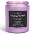CHILLFLAME Lavender Candle – 14.1 oz Two-Wick Aromatherapy (Lavender, Lilac & Lemon)