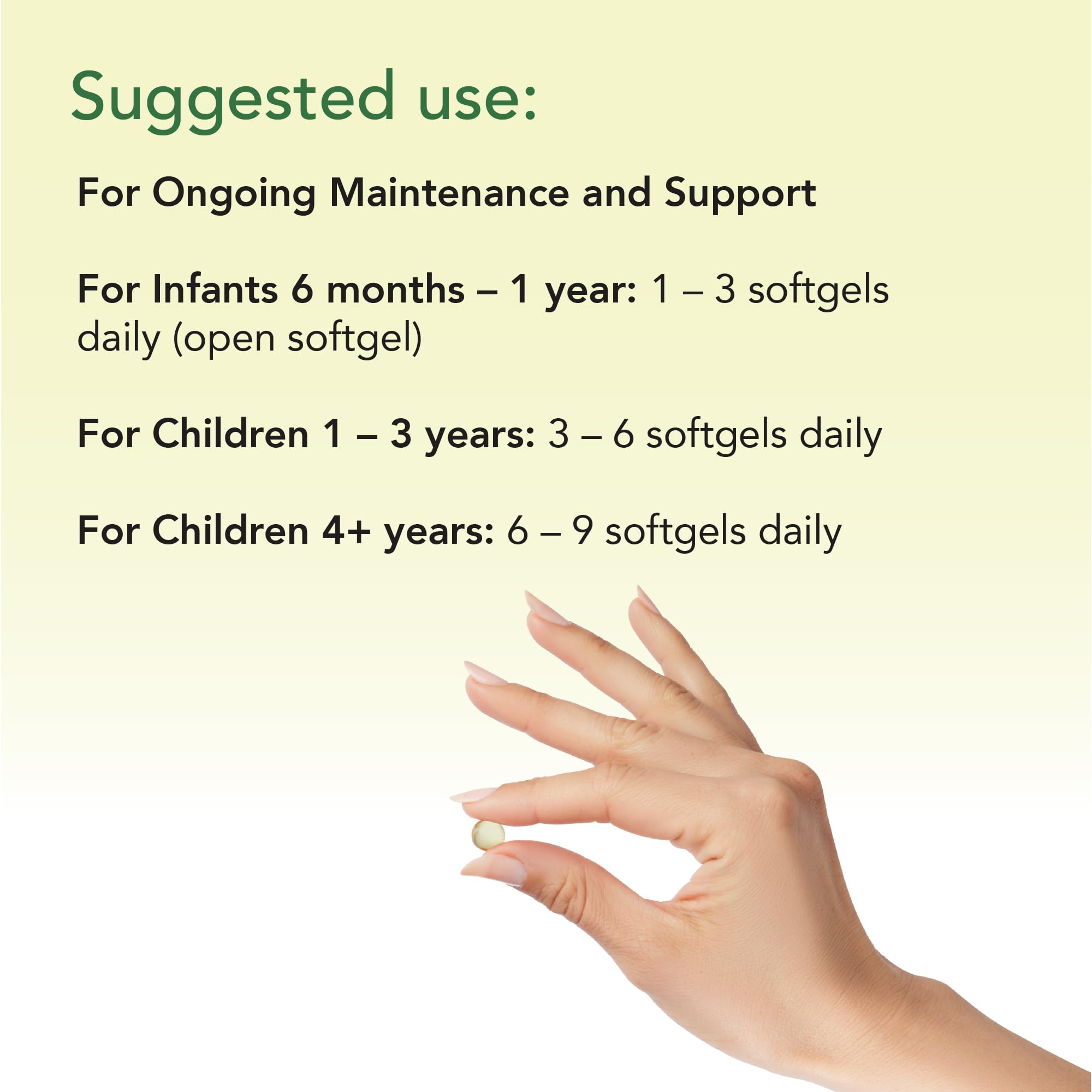 CHILDLIFE ESSENTIALS Pure DHA for Kids - DHA EPA Omega-3 (Natural Berry), 90 Softgels