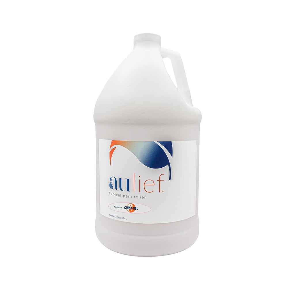 China-Gel Aulief Pain Relief Cream – Joint & Muscle Rub, Dye-Free Gel, 128 oz
