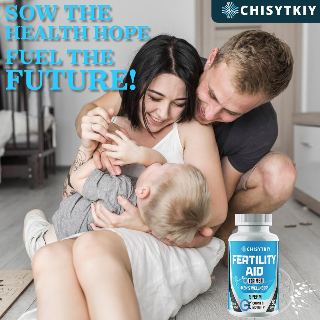 Chisytkiy Male Fertility Supplements — 90 Caps (Maca, Zinc, CoQ10)