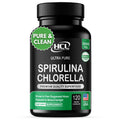 Chlorella Spirulina Capsules 3000 mg – BMAA Free | Blue-Green Algae