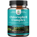 Chlorophyll Capsules for Body Odor & Detox | Mint & Parsley | Vegan Non-GMO Gluten Free (90ct)