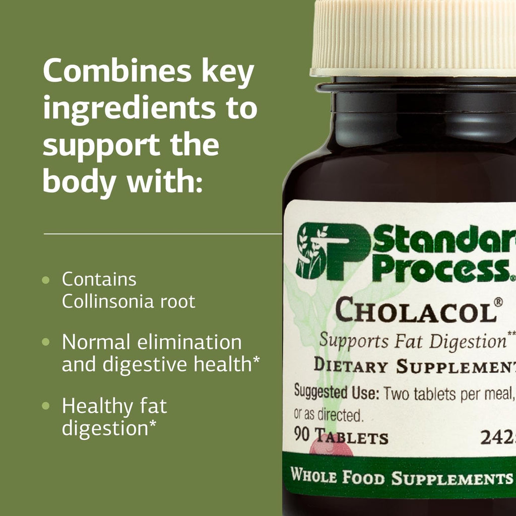 Cholacol Gallbladder Support - Standard Process Inc. | 90 Tablets