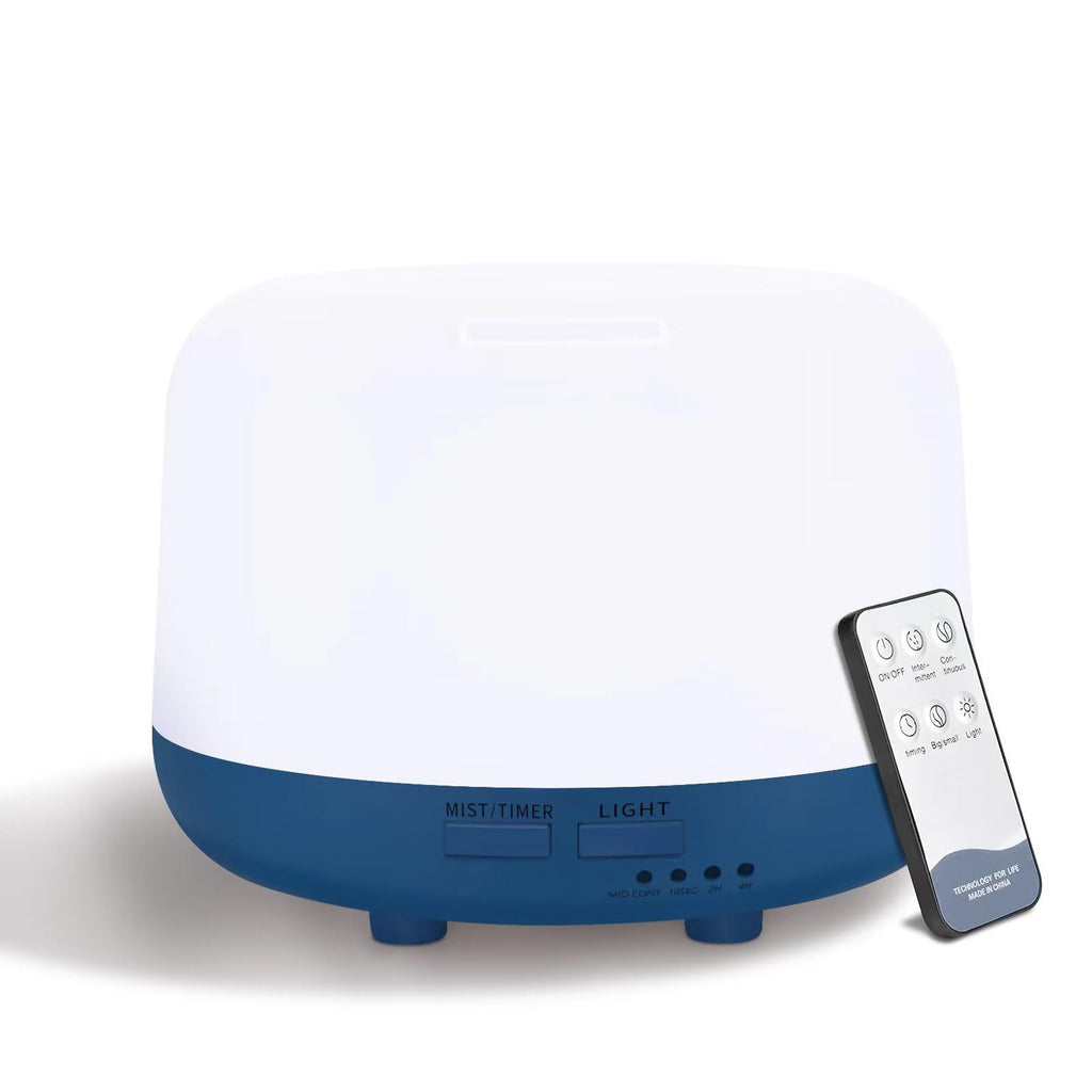 CHOUWEEK 300ML Aromatherapy Ultrasonic Diffuser | Remote Control, 7-Color LED, Auto-Off
