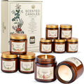 Christmas Candle Gift Set for Women – 10 Premium Soy Candles