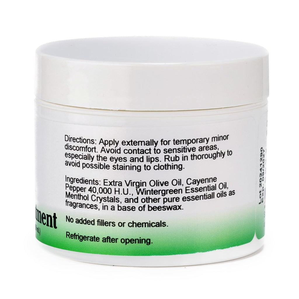 Christopher's Original Formulas Cayenne Heat Ointment - Warming Herbal Topical for Discomfort & Circulation | 2 fl oz