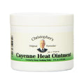 Christopher's Original Formulas Cayenne Heat Ointment – Warming Herbal Topical for Discomfort & Circulation (4 fl oz)