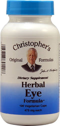 Christopher's Original Formulas Herbal Eye Formula — Natural Eye Support with Whole-Food Herbs (Pack of 5)