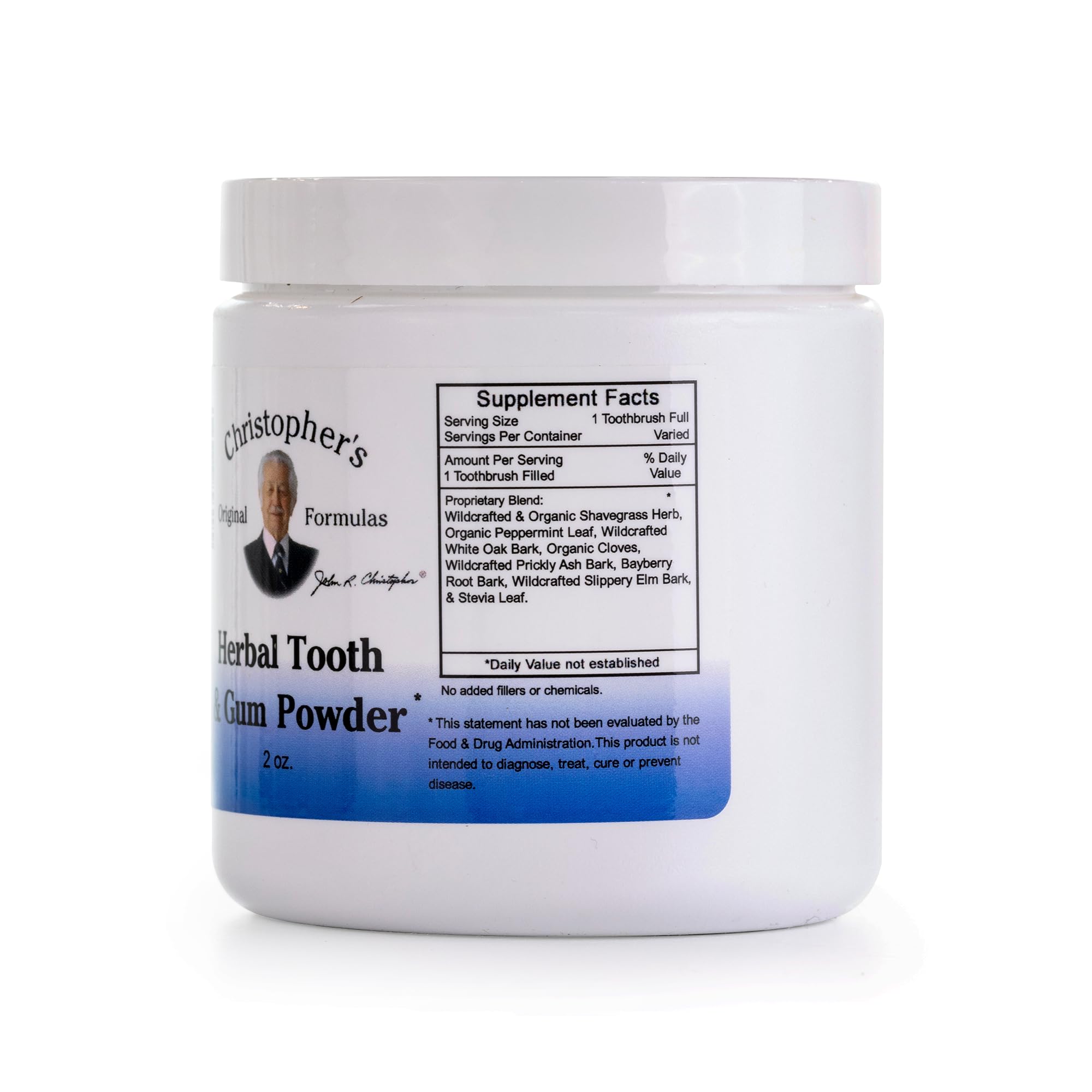 Christopher's Original Formulas Herbal Tooth & Gum Powder | Natural Plant-Based Oral Care