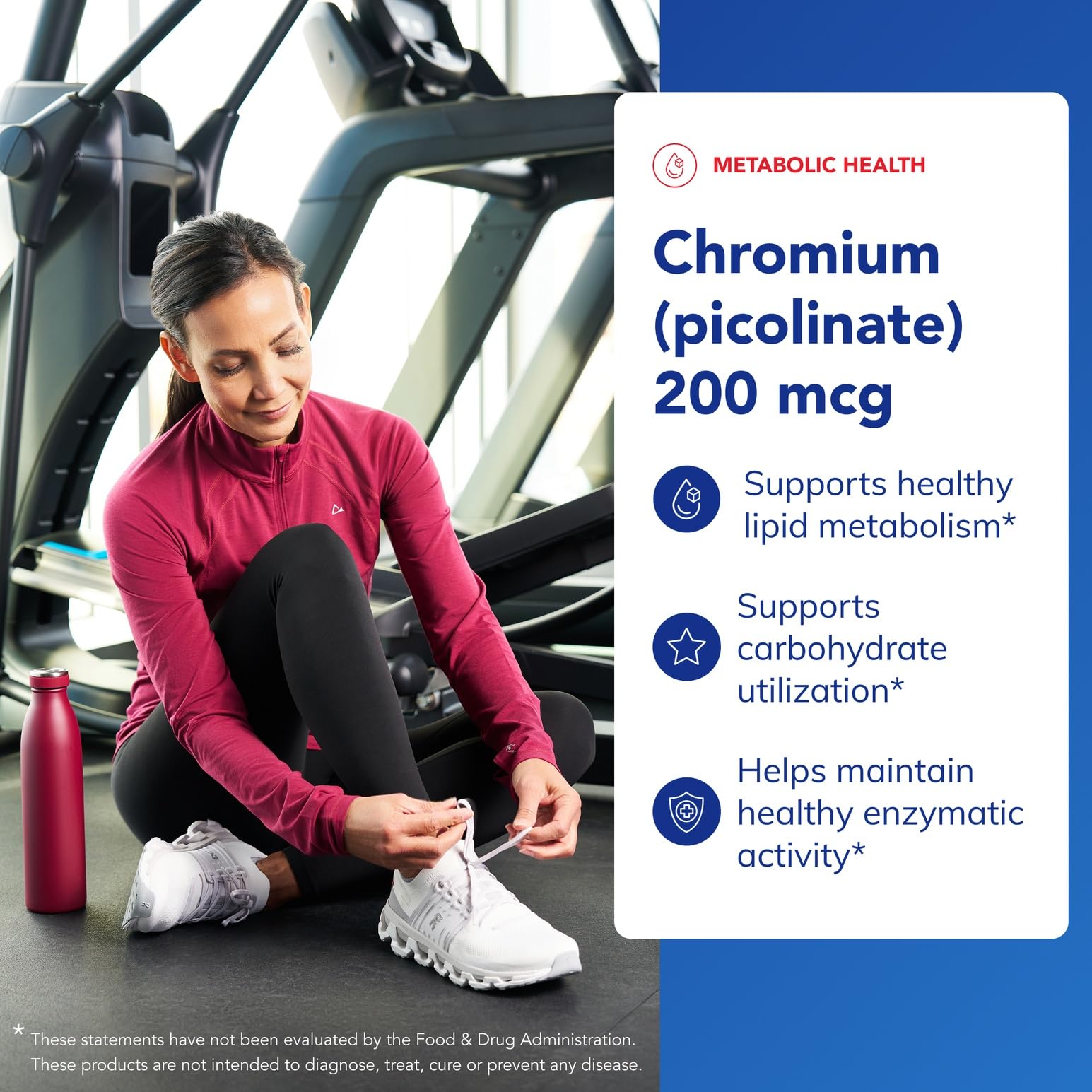 Pure Encapsulations Chromium (Picolinate) 200 mcg | Hypoallergenic Metabolism Support | 180 Capsules