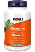 NOW Foods Chromium Picolinate 200 mcg – Insulin Co-Factor, 250 Veg Capsules