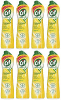 8 x Cif Lemon Cream Cleaner 500 Ml