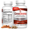 CinnaChroma Capsules by Barton Nutrition – Cinnamon 10:1 Extract + Chromium, D3 & K2 | 30 Capsules