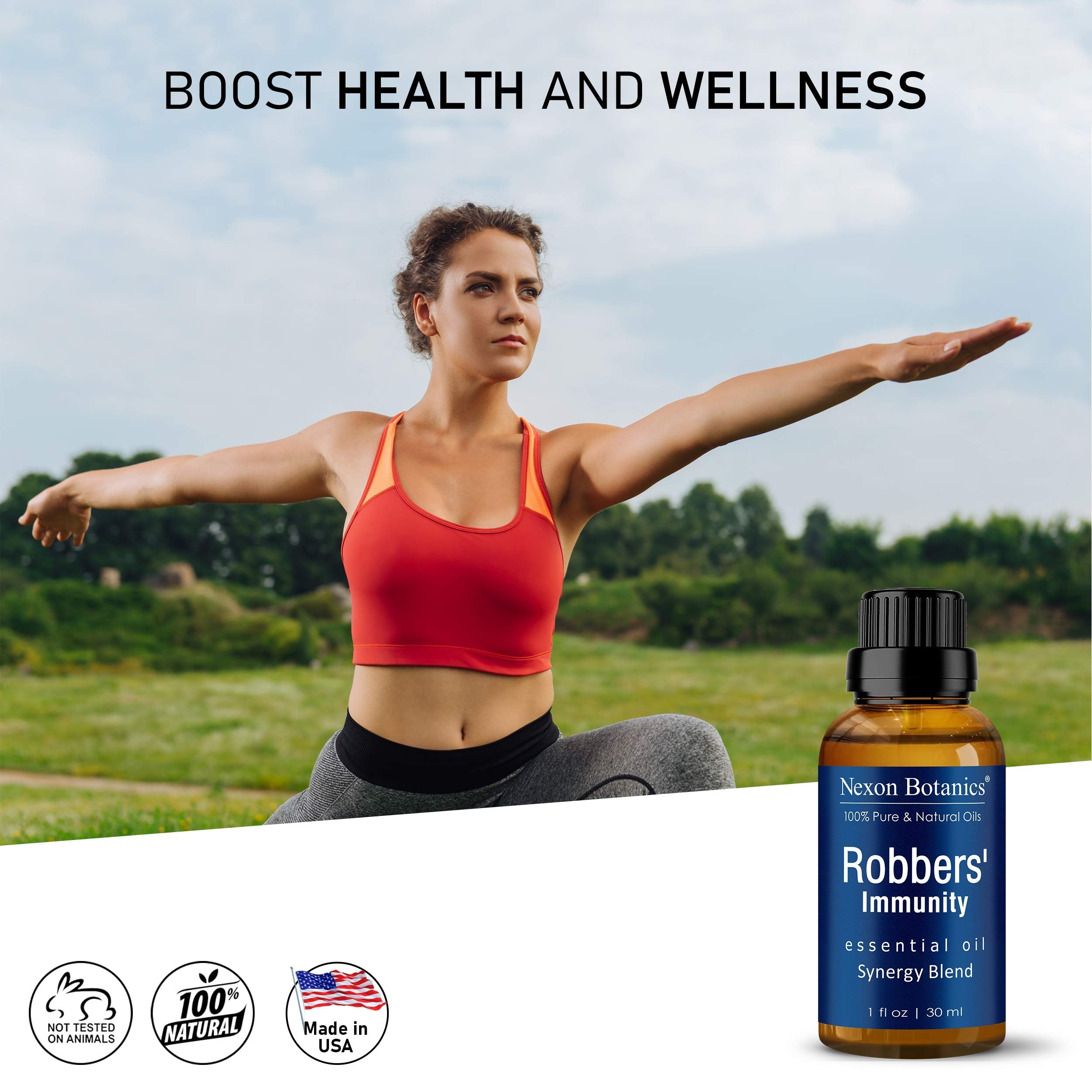 Robbers' Immunity Essential Oil Blend 30 ml | Nexon Botanics