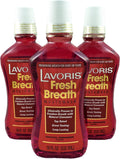 Cinnamon Original Lavoris Mouthwash – Larger Size, 3 Pack of 18 oz (54 oz Total)