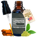 Massage Oil for Neck, Back & Cupping Tools | Cinnamon Protector Oil