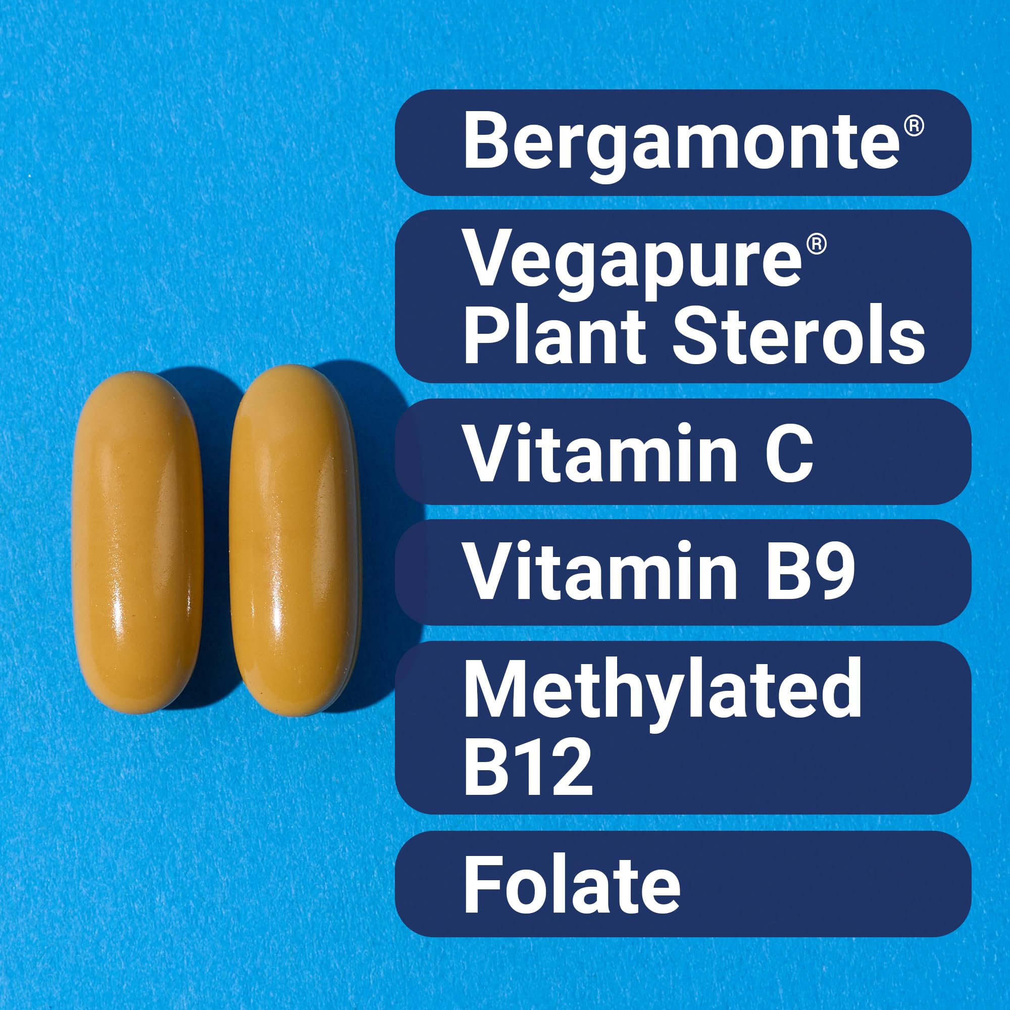 CitriCholess® Clinically Proven Cholesterol Support with Bergamonte & Vitamin C – 120 Softgels