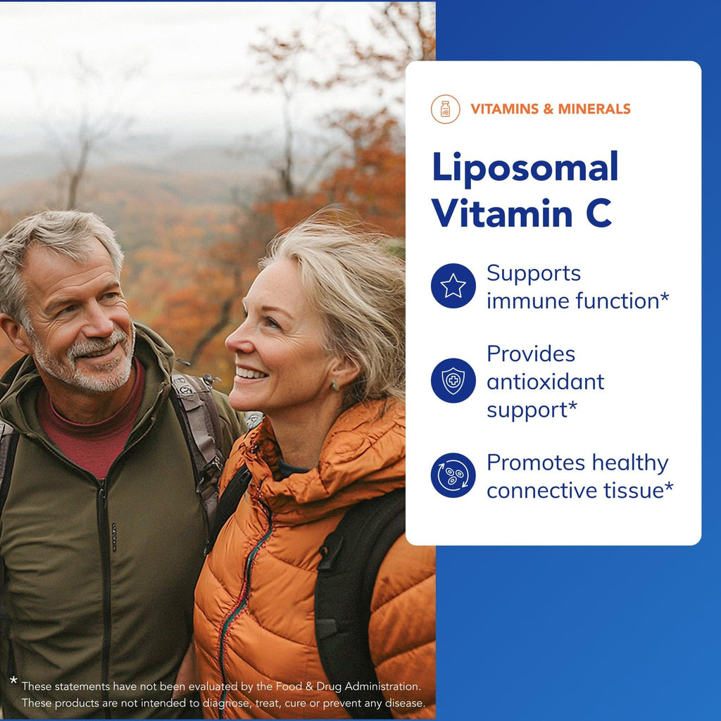 Pure Encapsulations Liposomal Vitamin C – Immune Support (120 Capsules)