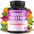 CIVIMUNA Horse Chestnut Capsules – 90 Capsules (3 Months Supply) with Butcher's Broom, Cayenne & More