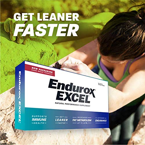 Pacific Health Endurox Excel – Natural Performance Supplement, 60 Caps