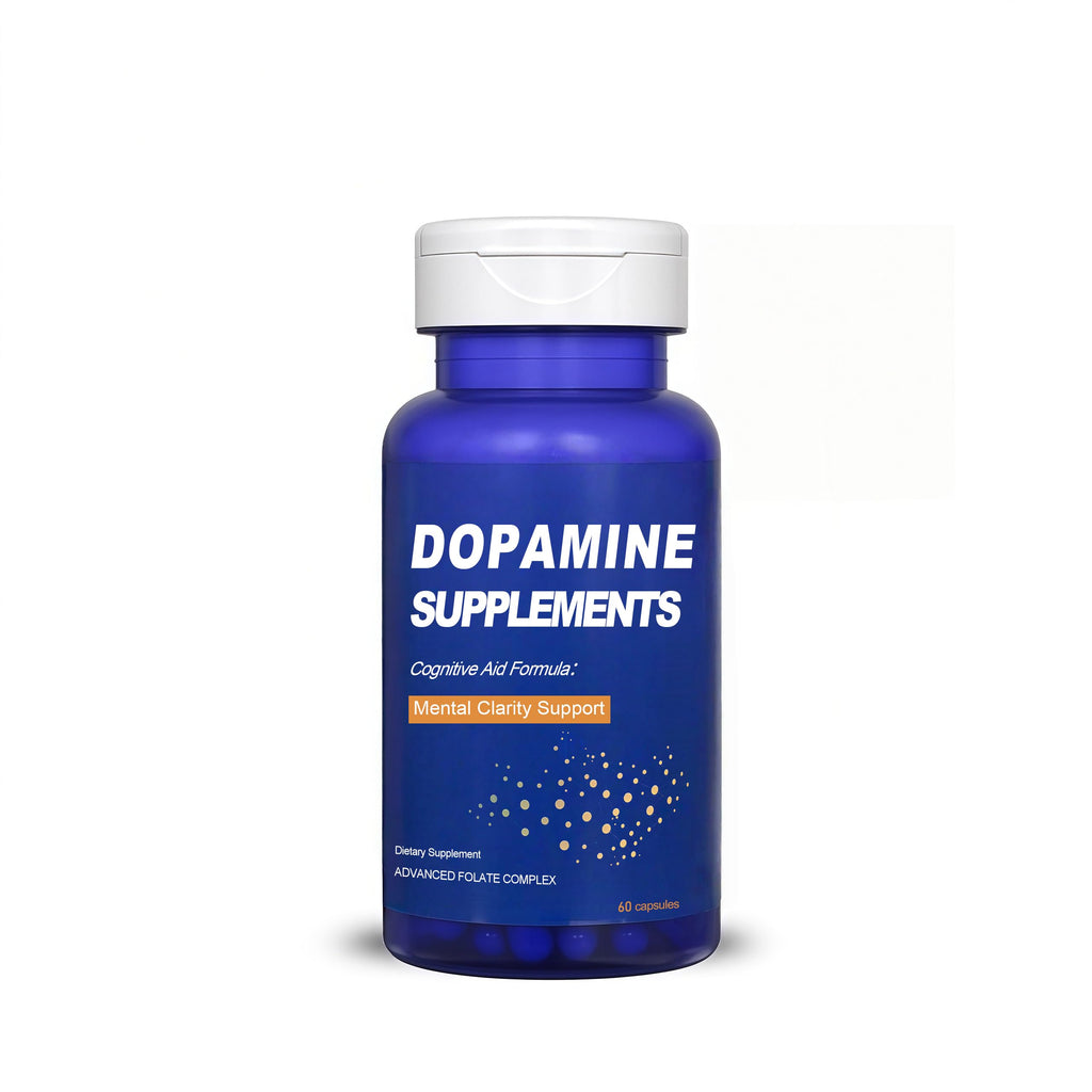 CJMJIM Dopamine Brain Food - 60 Veg Capsules | Natural Neurotransmitter Support for Mental Alertness | Promotes Dopamine Production with L-Phenylalanine & L-Tyrosine