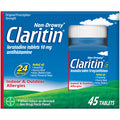 Claritin Allergy 24 Hour 10mg Tablets - 45 ct | Non-Drowsy, Fast Relief