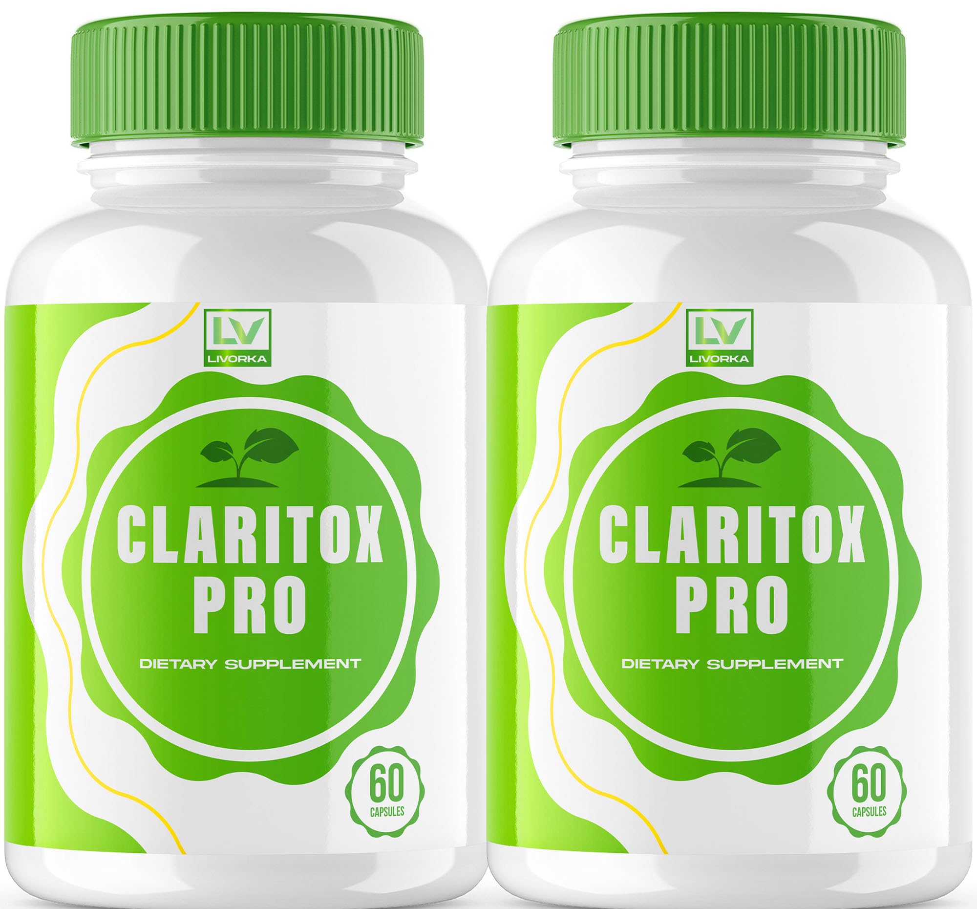 (2 Pack) Claritox Pro – Advanced Capsule Support, 120 Capsules
