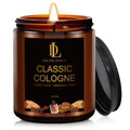 Classic Cologne Candle – Aromatherapy Soy, 7oz, 50 Hour Burn Time