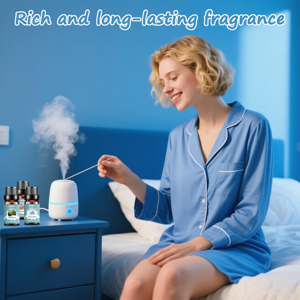 Laundry Essential Oils Set – Diffuser Oils for Home & DIY Fragrances