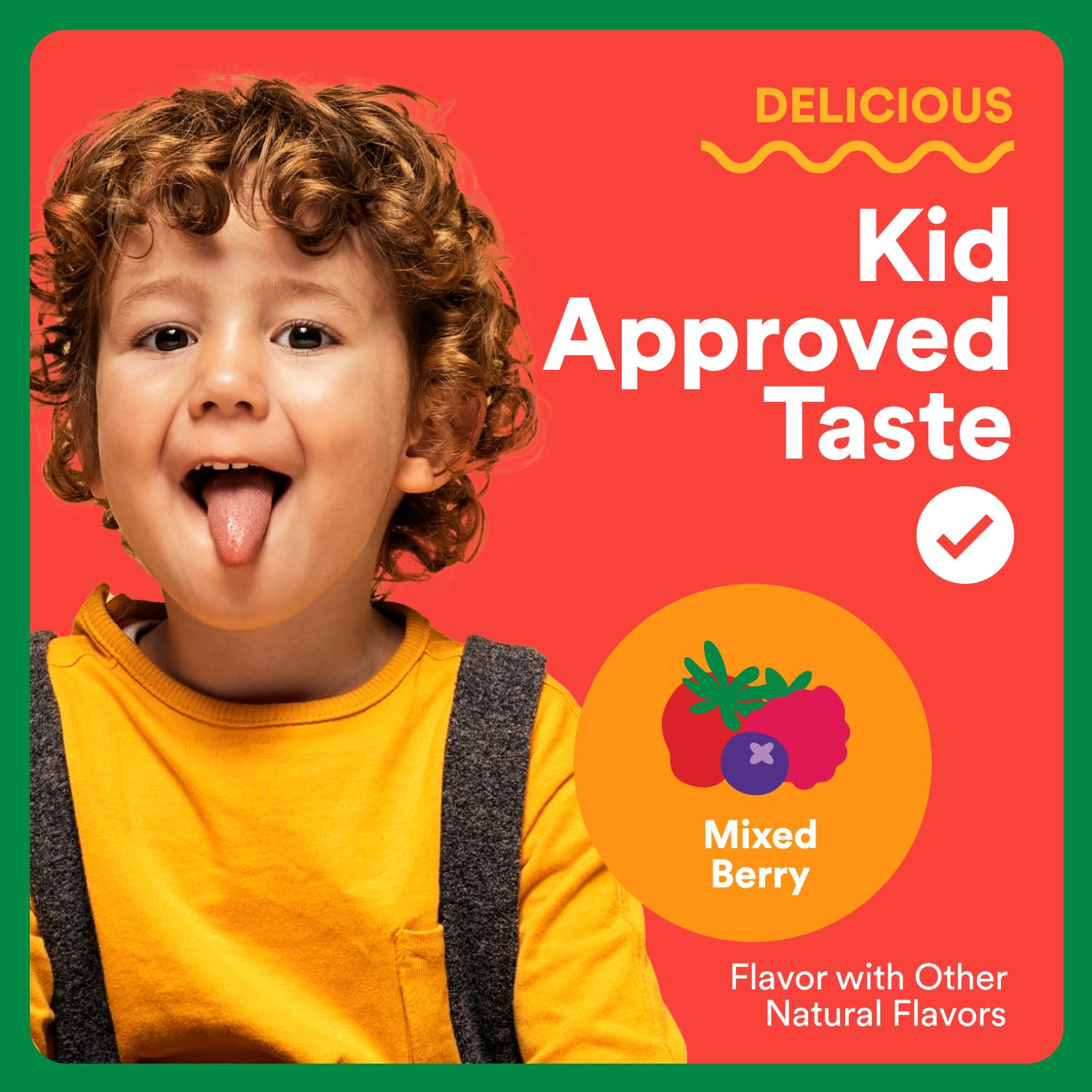 SmartyPants Kids Fiber & Veggies Gummies – Prebiotic Fiber, 60 Count