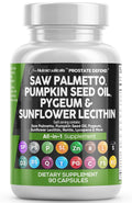 Clean Nutra Prostate Defend - Saw Palmetto, Lecithin & Pumpkin Seed Oil - 90 Caps