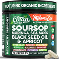 Clean Nutra Soursop Supplement with Moringa, Sea Moss & Berberine