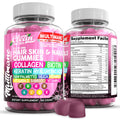 Clean Nutraceuticals Biotin Collagen Keratin Gummies | Hair, Skin & Nails Vitamins for Women