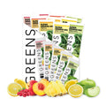 Clean Simple Eats Greens Variety 10 Pack – 5 Flavors with Chlorella & Spirulina