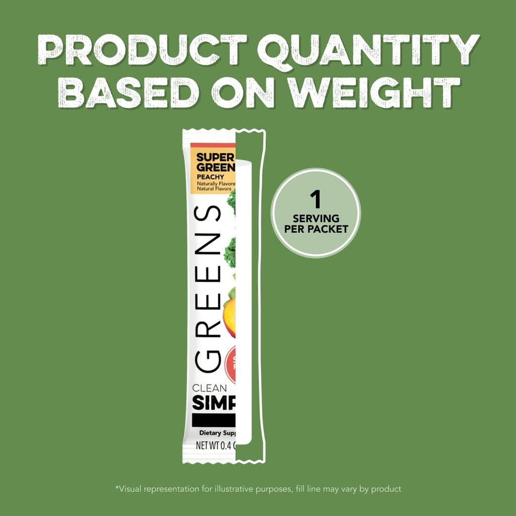 Clean Simple Eats Greens Variety 10 Pack – 5 Flavors with Chlorella & Spirulina