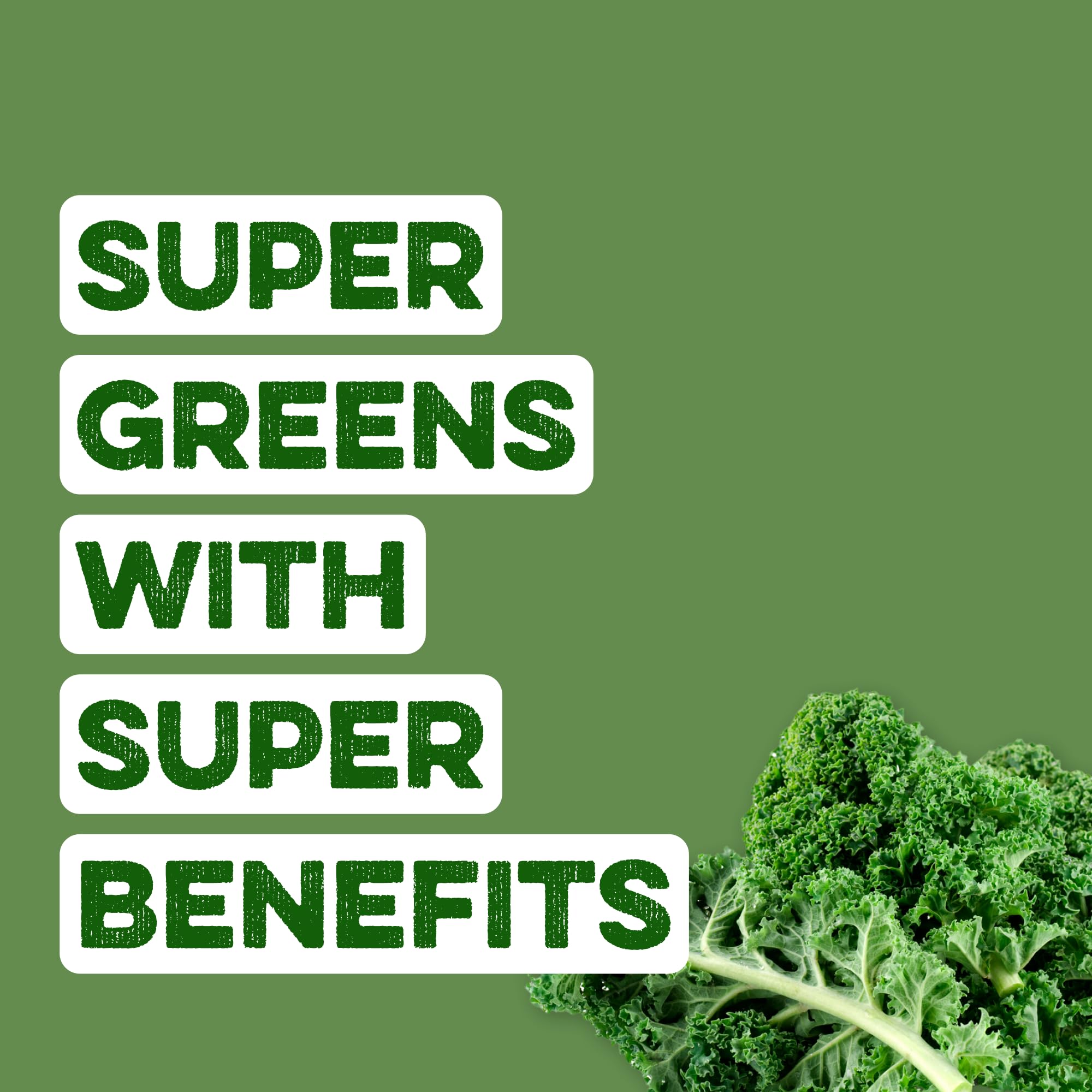 Clean Simple Eats Super Greens Powder – Gluten Free, Naturally Flavored, 30 Servings