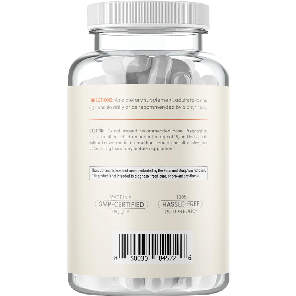 Clear Formulas Bioactive SAM-e 400mg | Mood & Liver Support | Vegan, Non-GMO | Made in USA