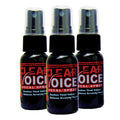 Clear Voice Vocal Throat Spray – Fast Acting Herbal Relief for Singers & Speakers – USA Made Strawberry Lemonade (3 Pack)