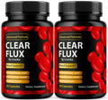 (2 Pack) Clear Flux – Clear Flux Supplement, 60 Capsules for 2 Months