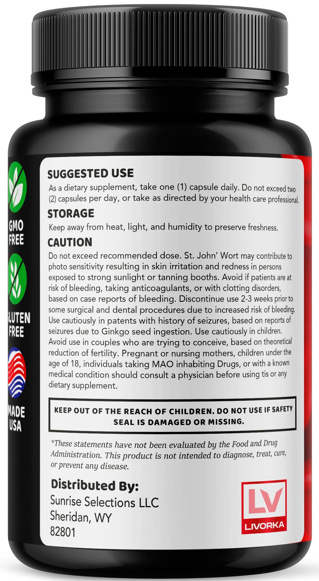 (2 Pack) Clear Flux – Clear Flux Supplement, 60 Capsules for 2 Months