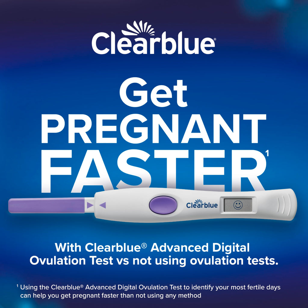 Clearblue Advanced Digital Ovulation Test Kit, 16 Count - High Accuracy Ovulation Tests