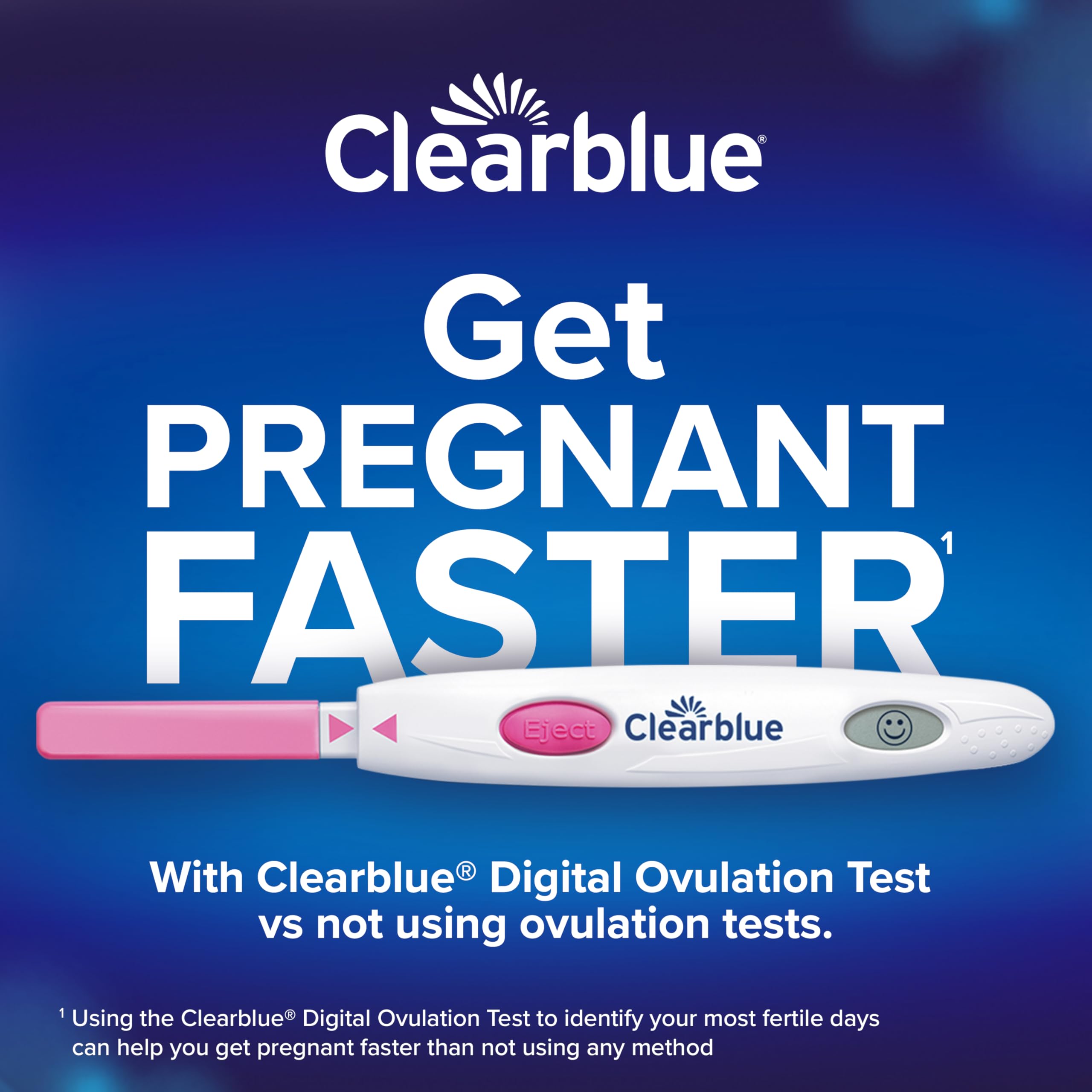 Clearblue Digital Ovulation Test, 30 Count – Detect LH Surge & 2 Fertile Days