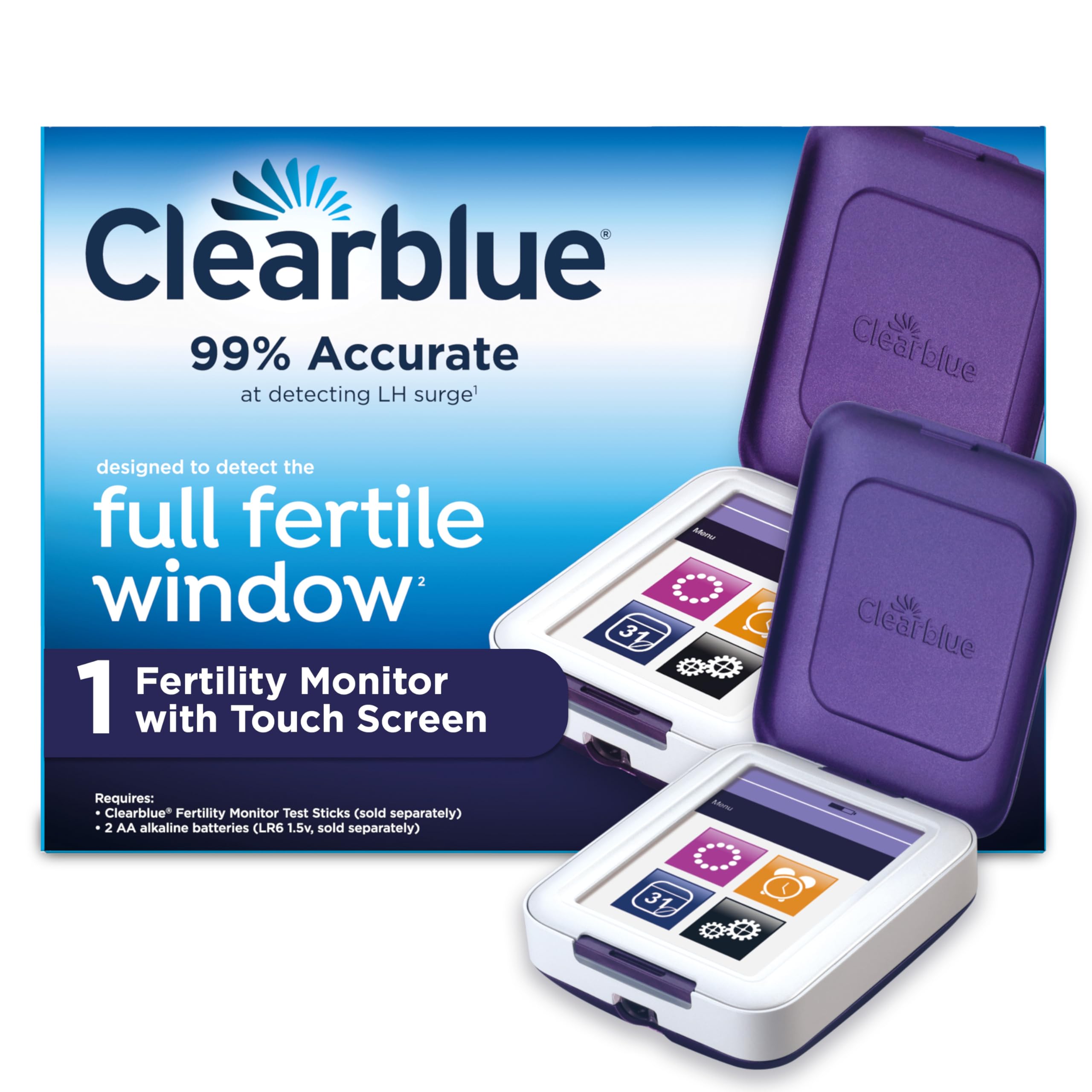 Clearblue Fertility Monitor with Touch Screen – 1 Count